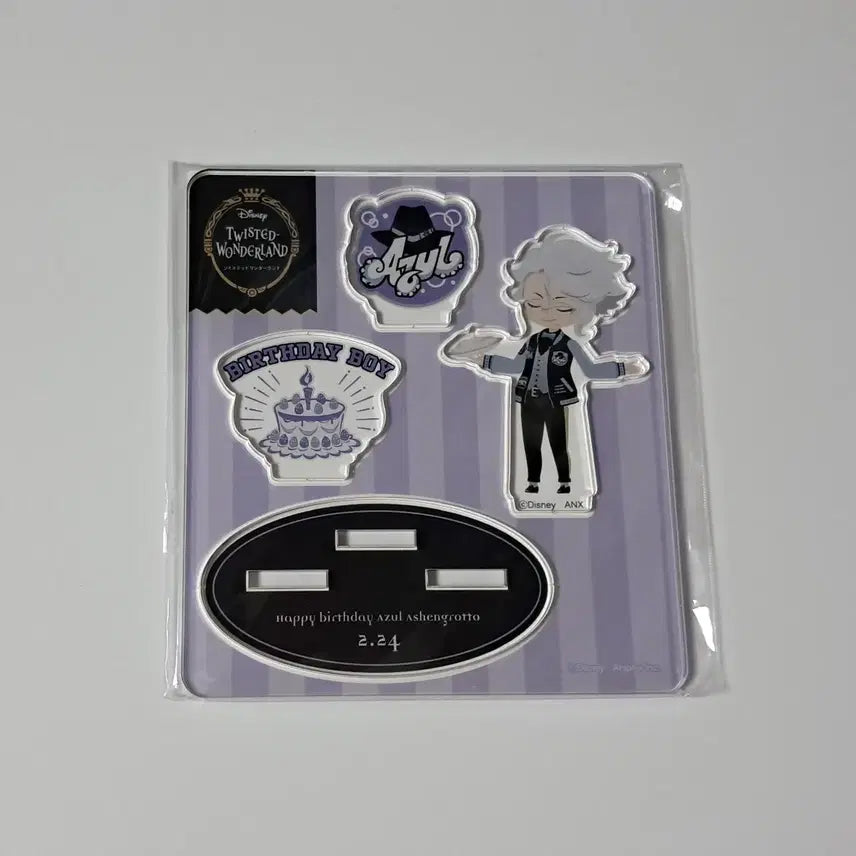[BUNJANG] Twisted Wonderland Azul Birthday Acrylic Stand / 트위스티드 원더랜드 트위스테 아즐 생일 아크릴스탠드 굿즈