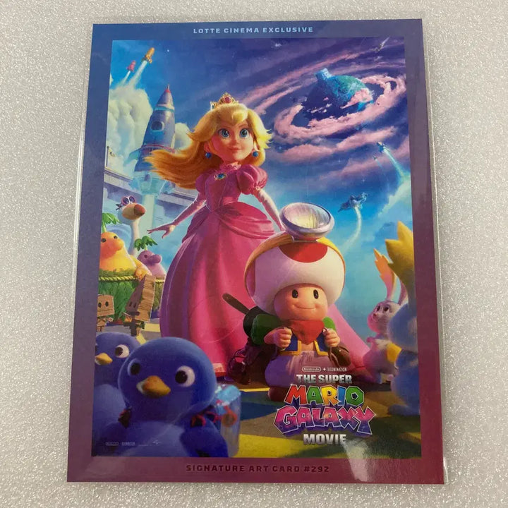 [BUNJANG] Super Mario Galaxy Art Card / 슈퍼 마리오 갤럭시 아트카드