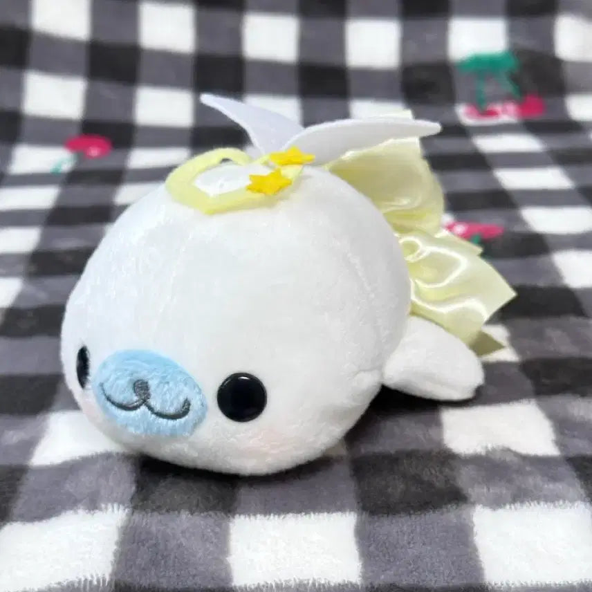 [BUNJANG] San-X Mamegoma Angel Plush / 레어 고전 산엑스 천사 마메고마 인형