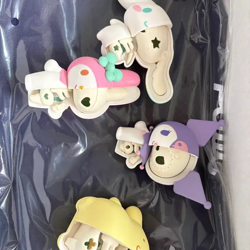 [BUNJANG] Sanrio Kaitai Fantasy Skull Figures 4-Piece Set / 산리오 카이타이 피규어 4종 세트