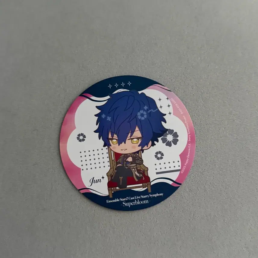 [BUNJANG] Ensemble Stars Jun Shionamami Animate Super Bloom Cafe POB Uchiwa Card Bundle Set / 앙스타 사자나미 쥰 애니메이트 슈퍼블룸 카페 특전 오시 우치와 카드 일괄