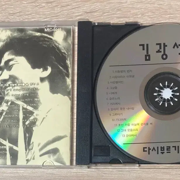 [BUNJANG] Kim Kwang-seok "Re-calling Vol. 1" CD (1st Pressing) / 김광석 - 다시부르기 I CD 판매 (초반)