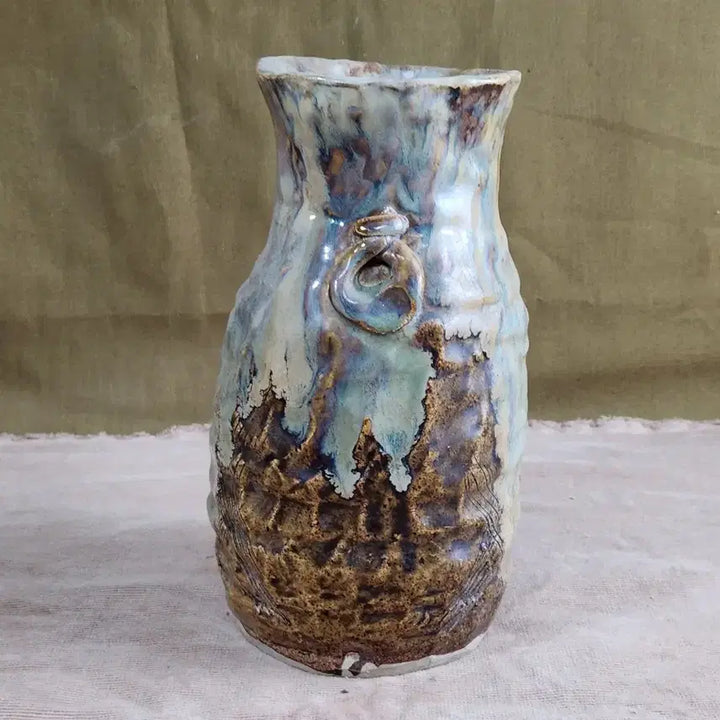 [BUNJANG] Handmade Cat Ceramic Vase / 수공으로 만든 양이 도자기화병