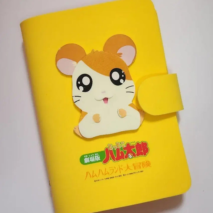 [BUNJANG] 2001 Hamtaro Classic 6-Ring Diary Cover / 2001년 고전 햄토리 햄스터 햄찌 육공 6공 다이어리 수첩 커버
