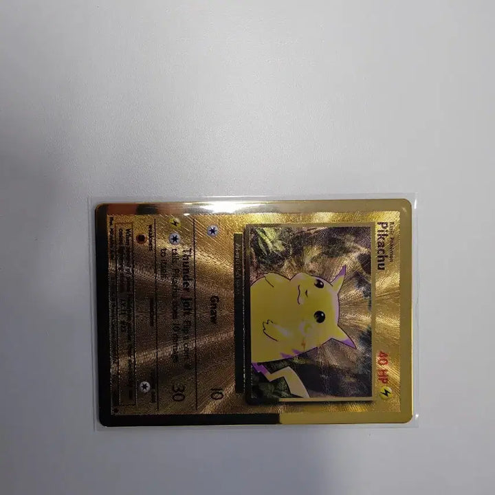 [BUNJANG] Pikachu Metal Card (Grading) / 피카츄 메탈카드(등급용)