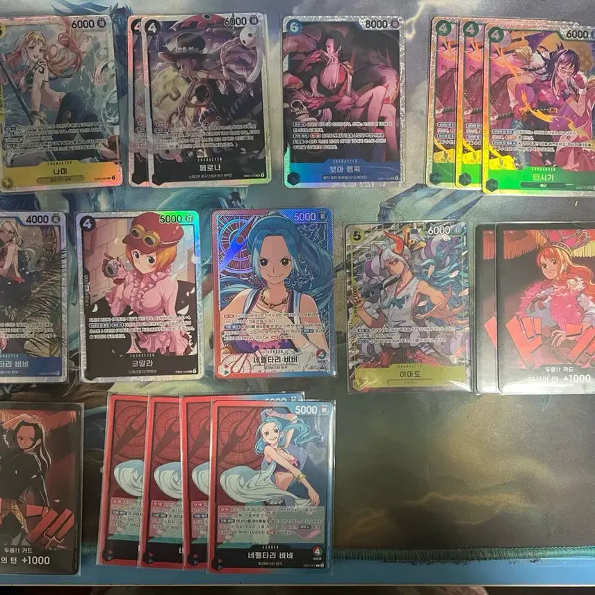 [BUNJANG] One Piece Heroines Trading Card Bundle Set / 원피스 히로인즈 카드 모음 일괄가격(일괄 택포)