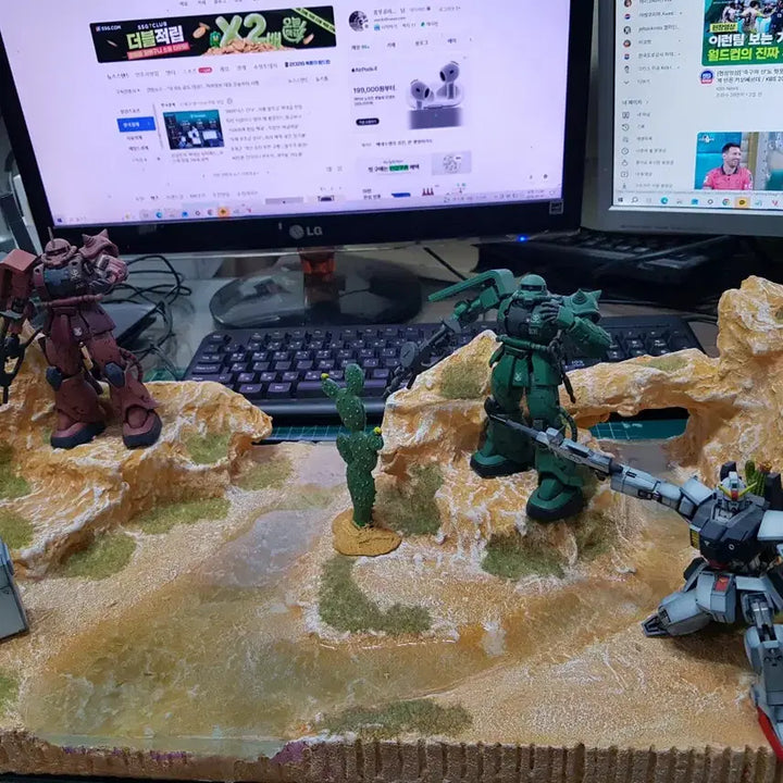 [BUNJANG] Diorama Base - Medium Large Size / 디오라마베이스  중대사이즈40%dc