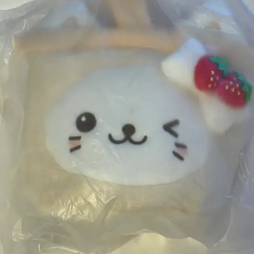 [BUNJANG] Bubble Nya Pouch Strawberry Wish Bakery Yuuichi NCT Wish / 버블냥 파우치 일본 위시 베이커리 딸기 팝업 유우시 nct wish 엔시티 위시