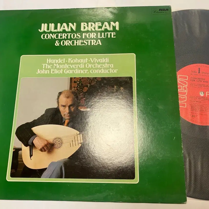 [BUNJANG] Julian Bream Lute Concertos LP Record / 수입LP) 줄리안 브림 류트 협주곡 LP