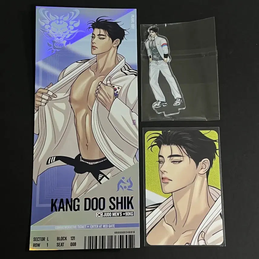 [BUNJANG] Timeless Legion Game Ticket Jo Gae Sonyeon Kang Du Sik Bundle Set / 팀레진 경기 티켓 1 조개소년 강두식 일괄