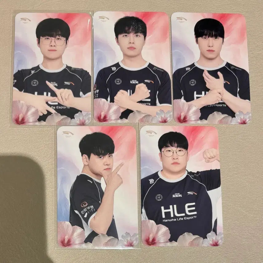 [BUNJANG] HLE Hanwha Life Esports Gwangbokjeol Photocard Set / HLE 한화생명 광복절 포토카드 한생
