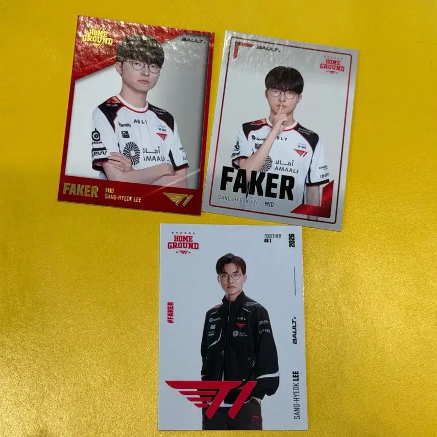 [BUNJANG] T1 Faker Vault Photocard Bundle Set / 티원 페이커 볼트 포카