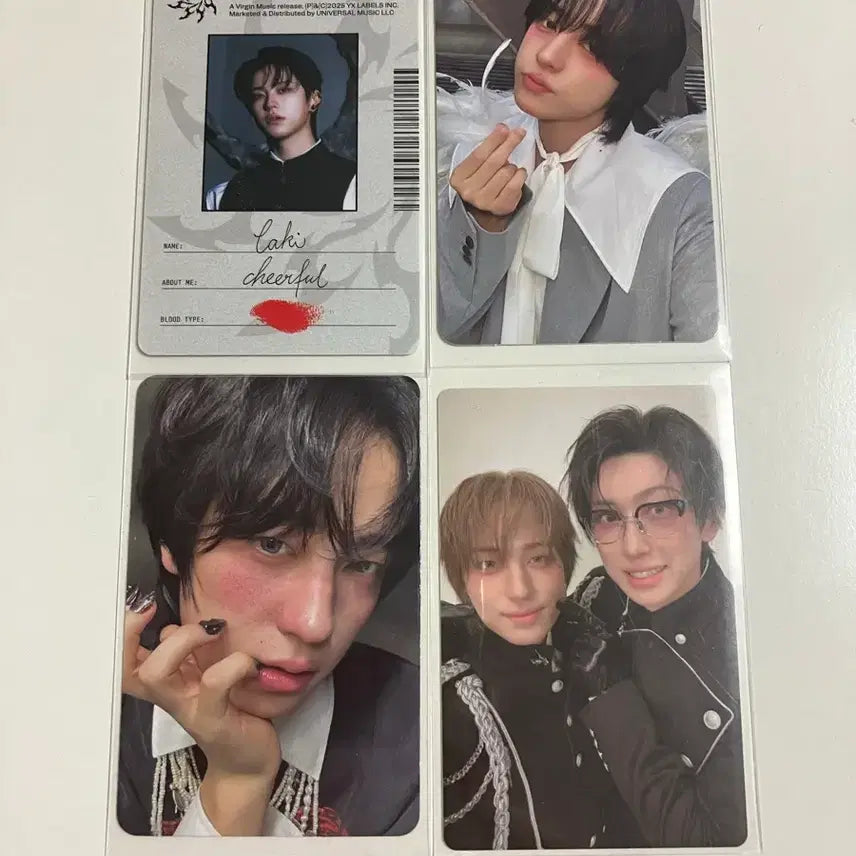 [BUNJANG] ENHYPEN Taki We On The Wing Back To The Moon Identity Card / 앤팀 타키 위온파 백투라 고인블 후마 포카 판매 유닛 아이덴티디 카드