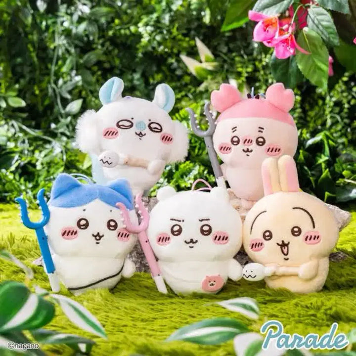 [BUNJANG] Chiikawa Mermaid Island Secret Mascot Full Set + 7 Clear Cards / 치이카와 토벌 마스코트 풀세트 + 클리어 카드 7매