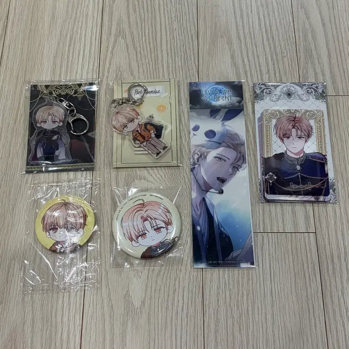 [BUNJANG] Demutjuq Baekmudayeomeideu Bok-eo-nim Photocard Set, Pop-up Keyring, Romance Novel Photocard, Tracing Bookmark, Can Badge / 데못죽 복어님 박문대 메이드 포카 3종 팝업 키링 로판 포카 트레이싱 북마크 캔뱃지