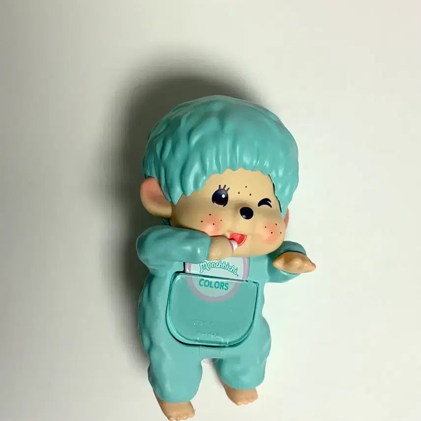 [BUNJANG] Monchhichi Hipper Colors Wink Mint Unsealed Full Box / 몬치치 히퍼 컬러즈 윙크 민트 단순개봉 풀박스
