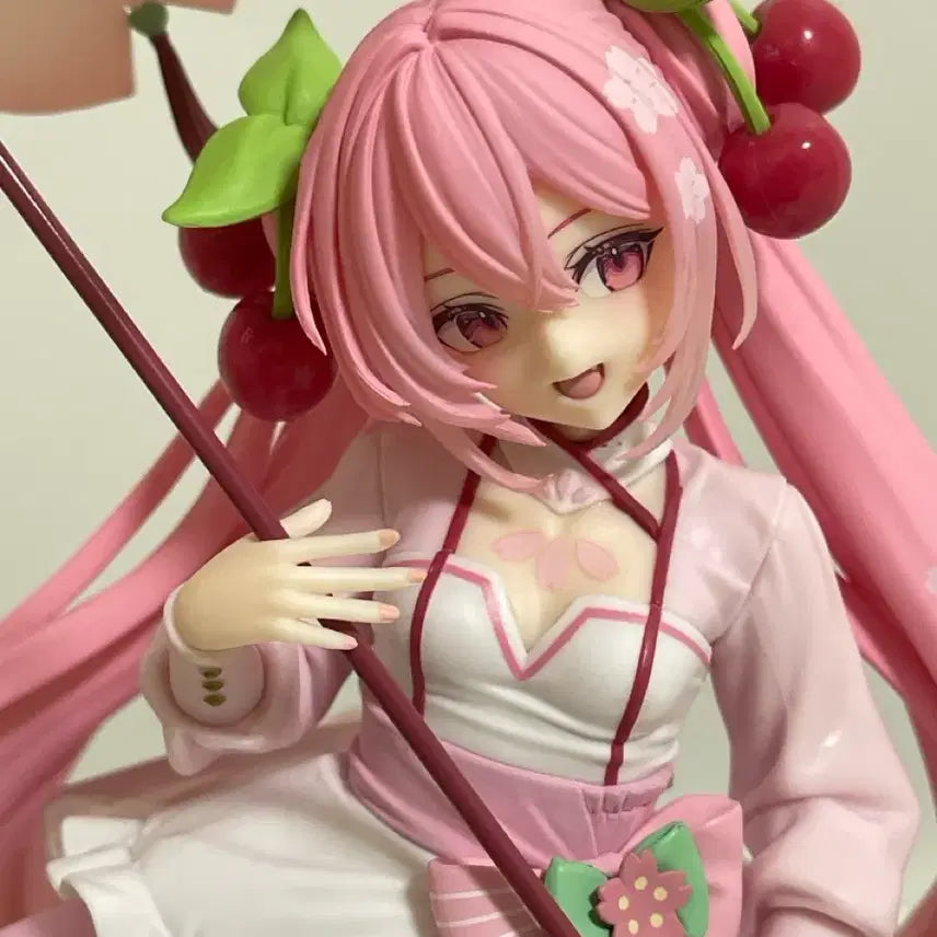 [BUNJANG] Hatsune Miku Sakura Dress AMP+ Figure / 하츠네 미쿠 AMP플러스 사쿠라 벚꽃 드레스 피규어