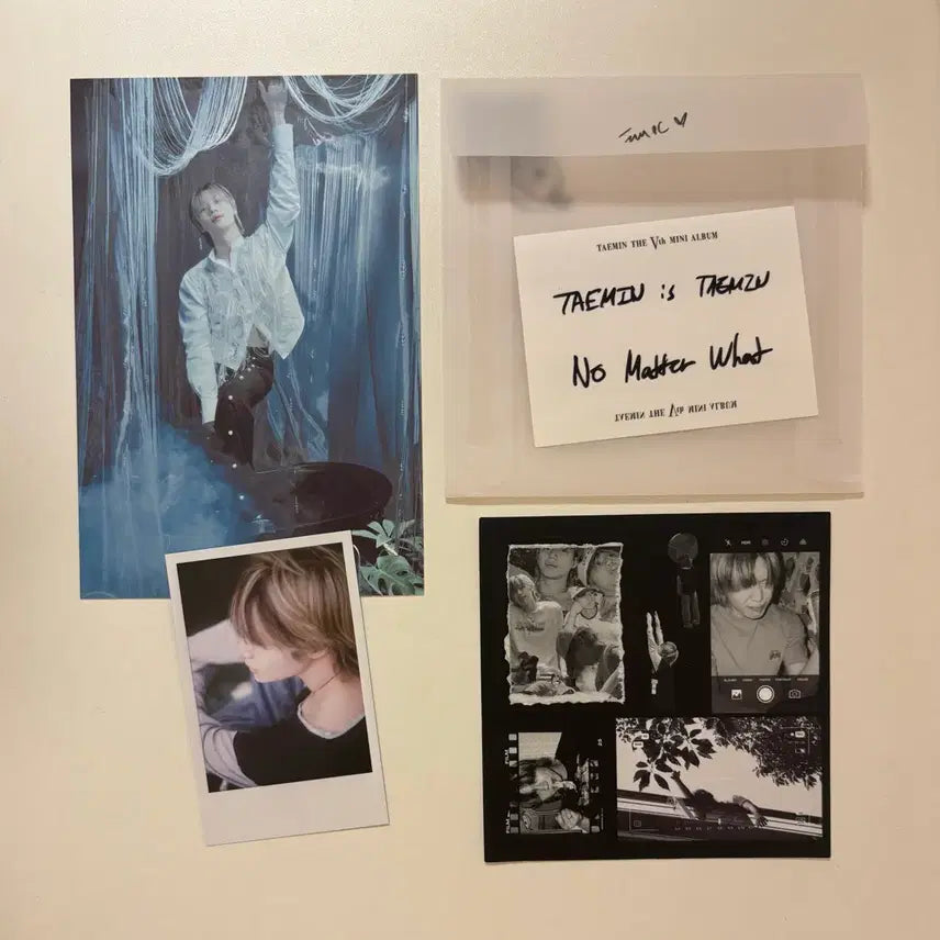 [BUNJANG] Taemin Eternal Album 4 Type Set (Includes Components + Photocard) / 태민 이터널 앨범 4종 set (구성품+포카O)