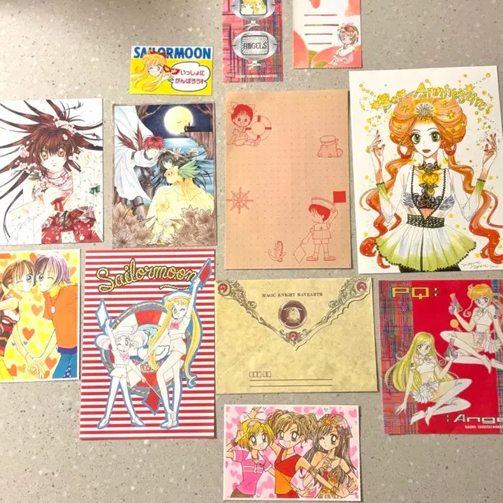 [BUNJANG] Vintage Paper Collection - Sailor Moon, Super Gal&