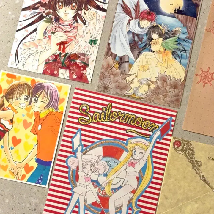 [BUNJANG] Vintage Paper Collection - Sailor Moon, Super Gal&