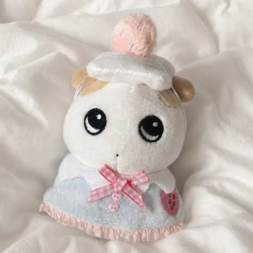 [BUNJANG] 10cm Doll Strawberry Outfit Set / 새상품 10cm 인형옷, 딸기 옷 세트, 솜인형옷