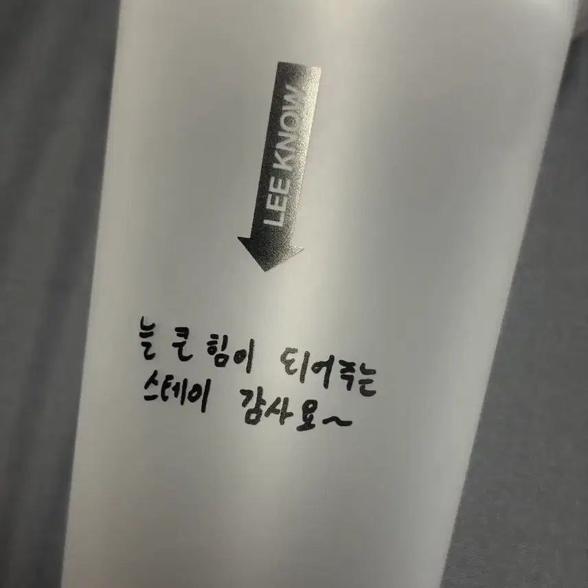 [BUNJANG] Stray Kids THIS DOES THAT Reusable Cup Lee Know / 스키즈 디스앤댓 팝업 리유저블컵 리노
