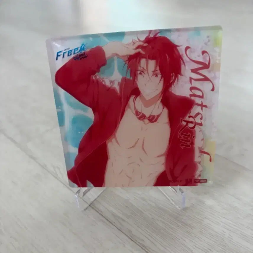 [BUNJANG] Free! Rin Matsuoka Acrylic Block / Free! 프리! 마츠오카 린 아크릴 블록 쿠지 상품