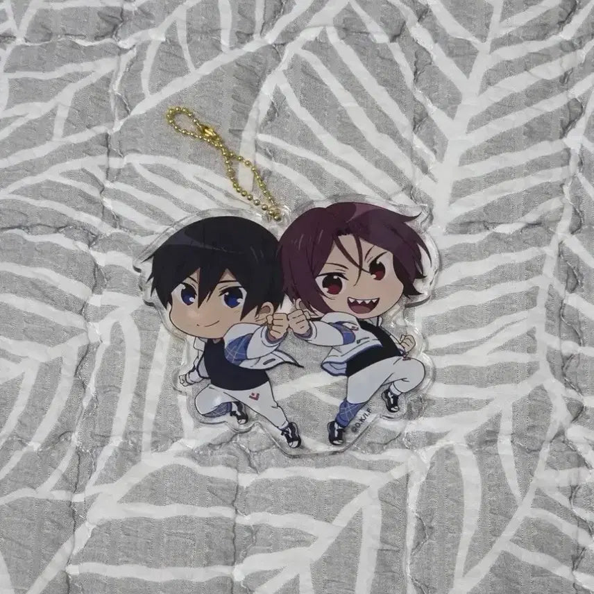[BUNJANG] Free! Haruka &amp; Rin Acrylic Keychain / Free! 프리 아크릴 키링 하루카 린
