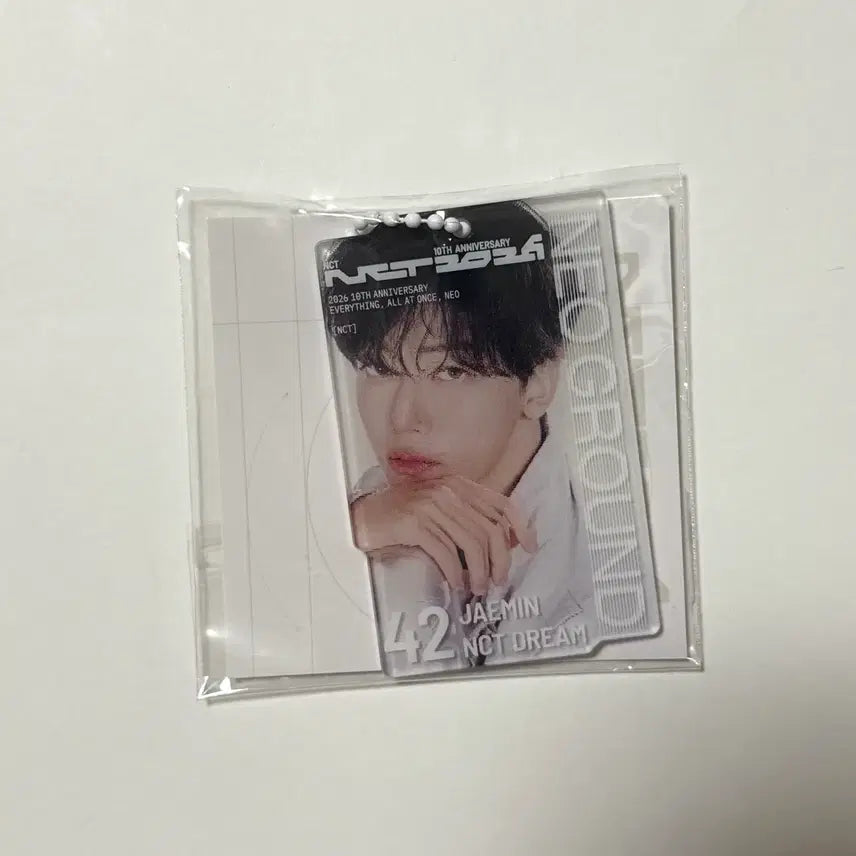 [BUNJANG] NCT 10th Anniversary Pop-Up Random Lenticular Keychain Jaemin / 재민 렌티큘러 랜티큘러 키링 엔시티 10주년 팝업 랜덤 엔시티드림