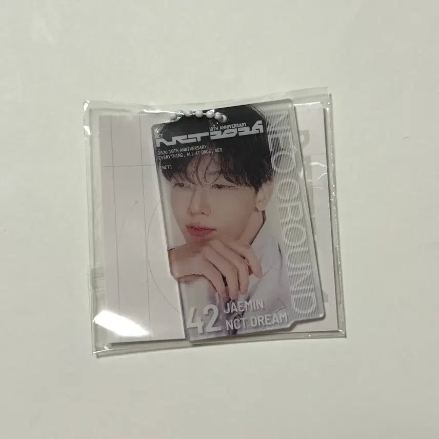 [BUNJANG] NCT 10th Anniversary Pop-Up Random Lenticular Keychain Jaemin / 재민 렌티큘러 랜티큘러 키링 엔시티 10주년 팝업 랜덤 엔시티드림