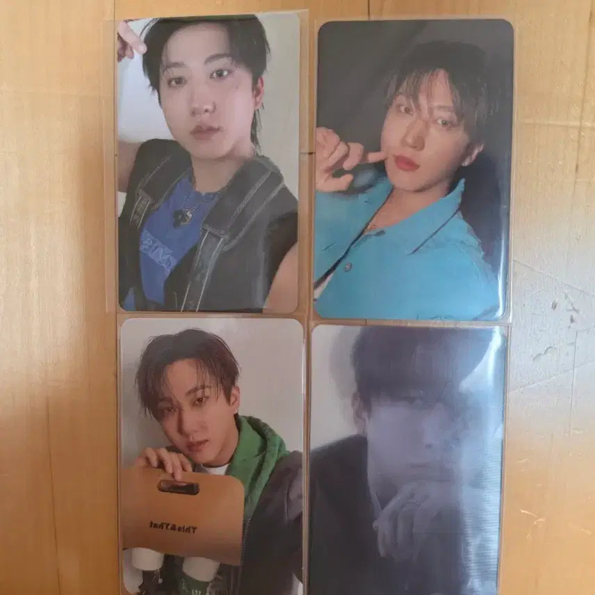[BUNJANG] Stray Kids DISK &amp; THAT Changbin Bundle Set Photocard / 스키즈 디스앤댓 앨포,특전 창빈 일괄 양도