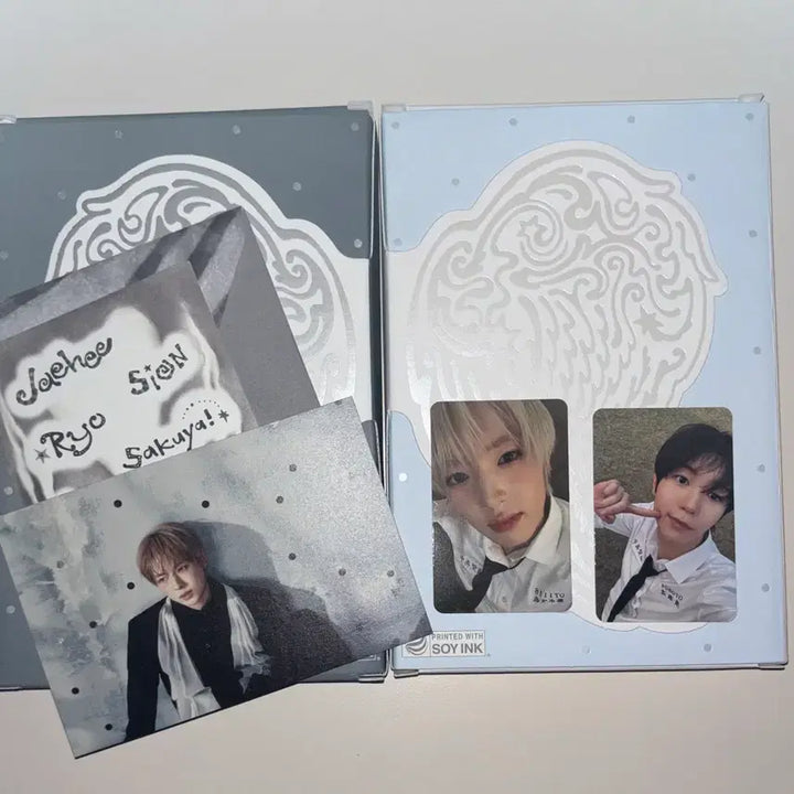 [BUNJANG] NCT WISH TO THE WORLD Package First Press Limited Edition Sakuya &amp; Ryo Bundle Set / 엔시티 위시 오드 투 러브 패키지 초회한정반 사쿠야, 료 일괄