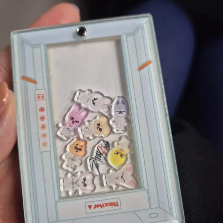 [BUNJANG] Stray Kids This &amp; That Popup Offline Exclusive DIY Shaker Keychain / 스트레이키즈 스키주 this&amp;that 팝업 오프라인 전용 DIY 쉐이커 키링