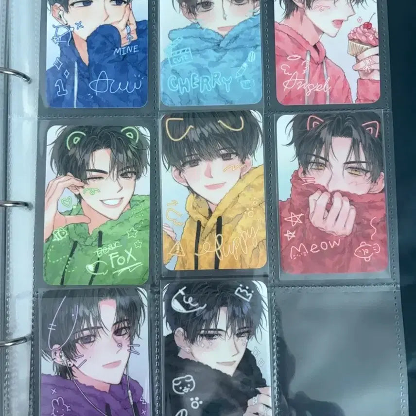 [BUNJANG] DEMUTJEOK Daengnyang Photocard + Cheongryeo Photocard Bundle Set / 데못죽 댕냥 포카+청려