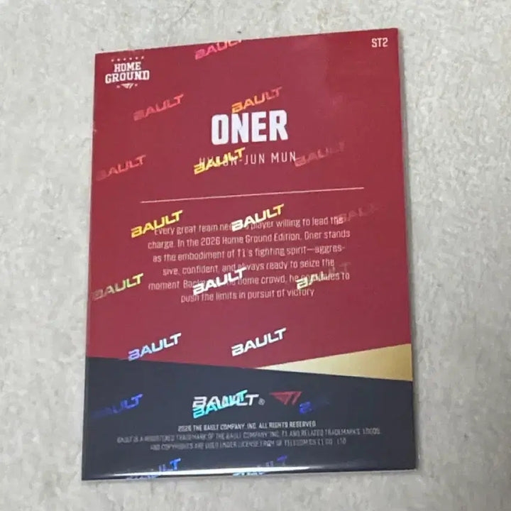 [BUNJANG] T1 Faker Champions Photocard / 티원 홈그라운드 bault 챔피언스 포토카드 포카 오너 oner