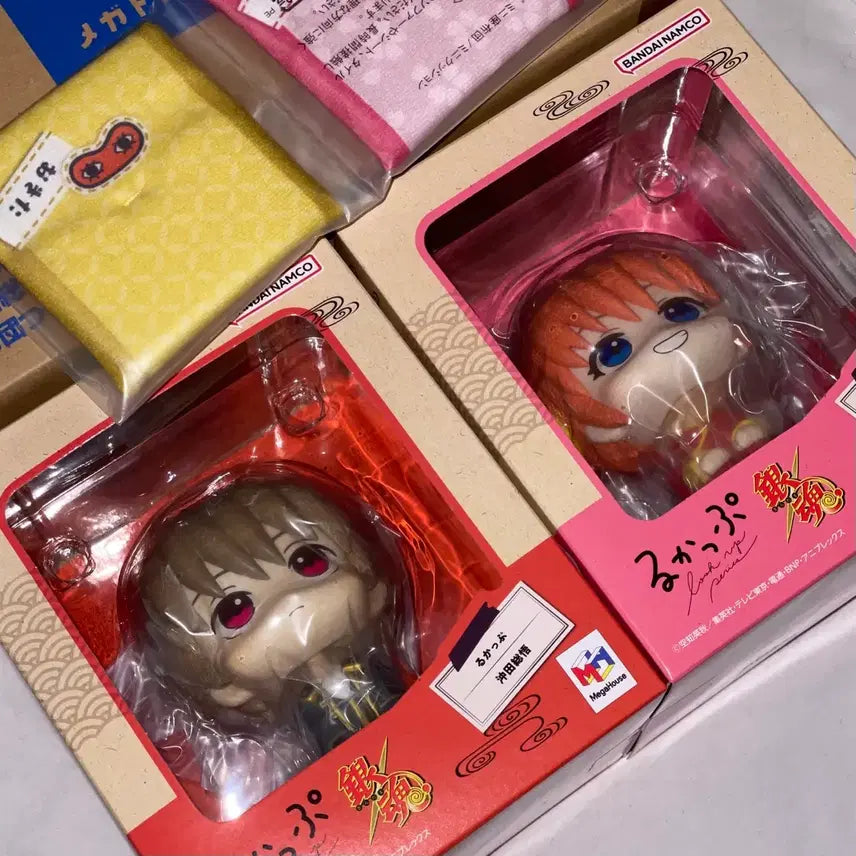 [BUNJANG] Gintama Okita Kagura Look Up Figure Bundle Set (With Bonus) / 미개봉) 은혼 소고 카구라 룩업 특전포함