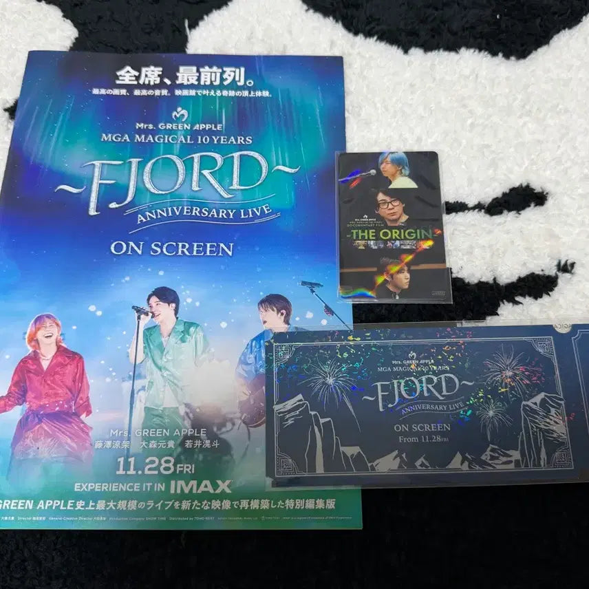[BUNJANG] Mrs. GREEN APPLE The Vivid Fjord Pamphlet + POB / 미세스그린애플 디오리진 피요르드 팜플렛+특전