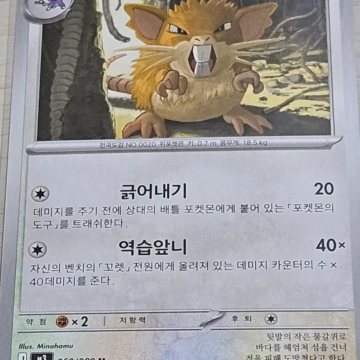 [BUNJANG] Pokemon Card Letra 060/080 U / [최저가] 포켓몬카드 레트라 060/080 U