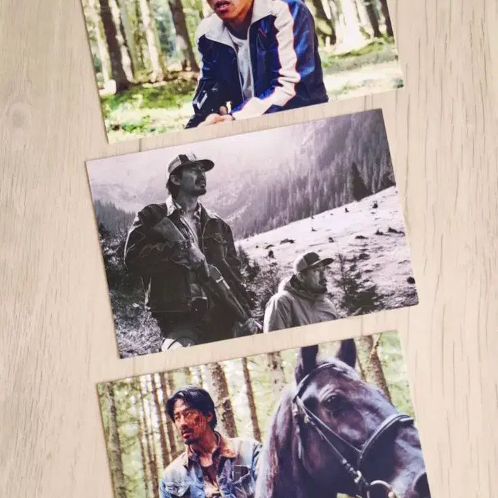 [BUNJANG] Hope 5th Week Steel Postcard 3 Types Set (Sung-ki &amp; Yang-bae) / 호프 스틸엽서 3종 1세트 (성기&amp;양배) 조인성, 음문석