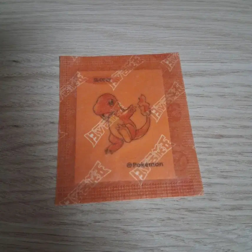 [BUNJANG] Charmander Sealed Bread Sticker / 파이리 미개봉 띠부씰