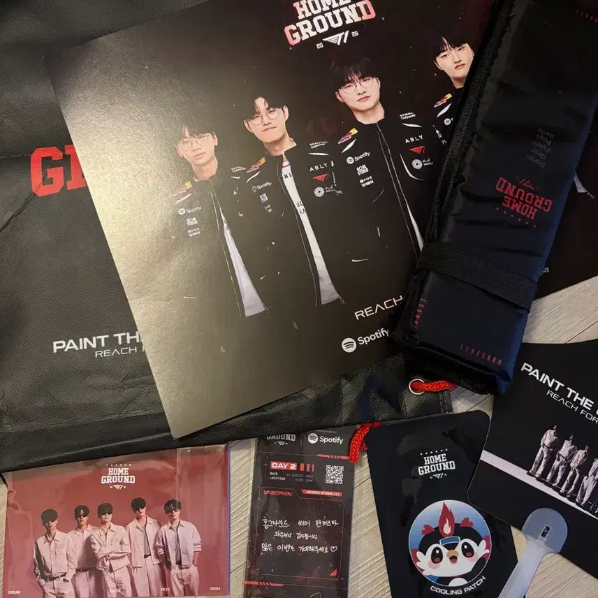 [BUNJANG] T1 Homeground Day 2 Full Set Merchandise / 티원 홈그 2일차굿즈 풀세트