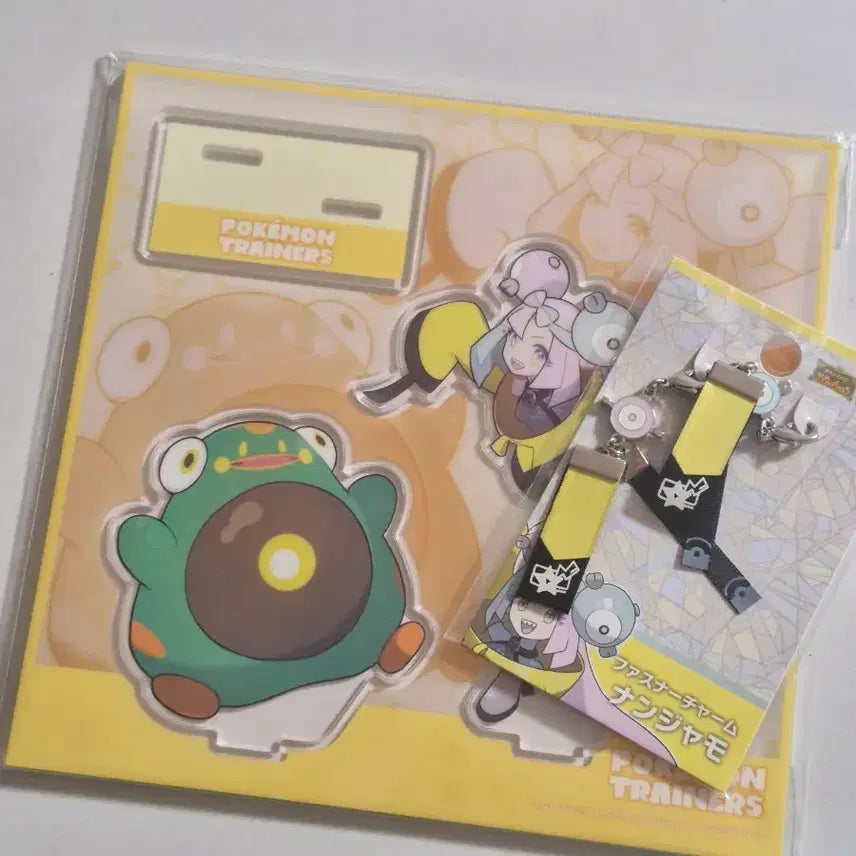 [BUNJANG] Pokemon Moyamo Acrylic Stand &amp; Personal Charm Set / 포켓몬스터 모야모 아크릴 스탠드 &amp; 퍼스널참