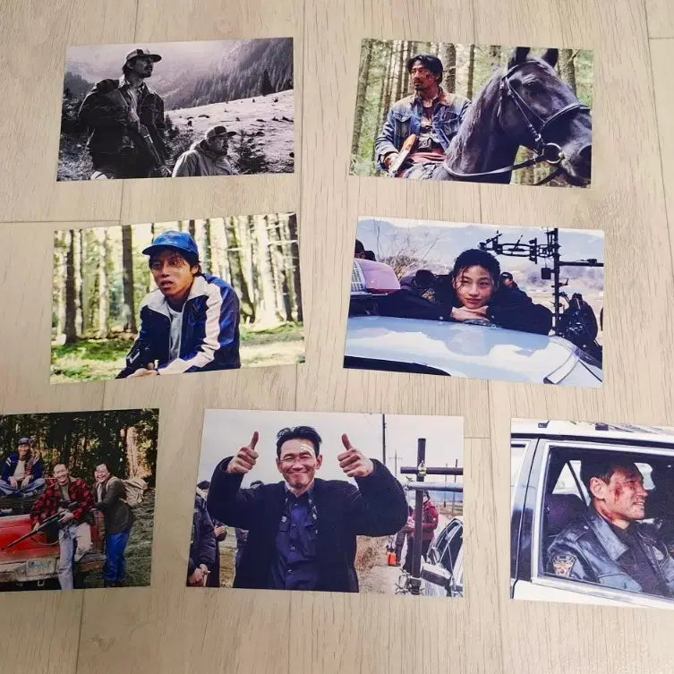 [BUNJANG] J-Hope 5th Week Lucky Draw Steel Postcard Set / 호프 스틸엽서 7종 1세트 풀세트 구성