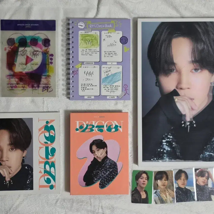 [BUNJANG] BTS Jimin Dicon DFesta Photobook, Photocard Binder Bundle Set / BTS 지민 디아이콘 디페스타 포카 바인더 포토북 일괄