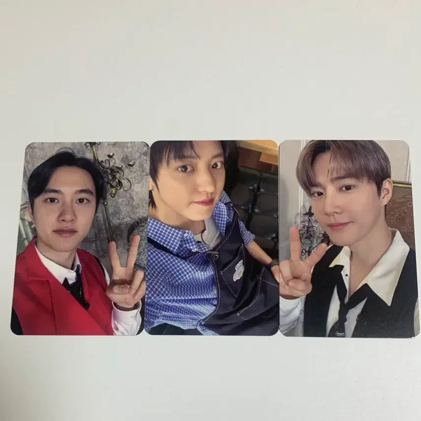 [BUNJANG] EXO MakeStar Singapore Fan Meeting POB Bundle Set SUHO CHANYEOL D.O. / 엑소 싱가포르 메이크스타 팬싸 미공포 일괄 디오 경수 수호 준면 찬열