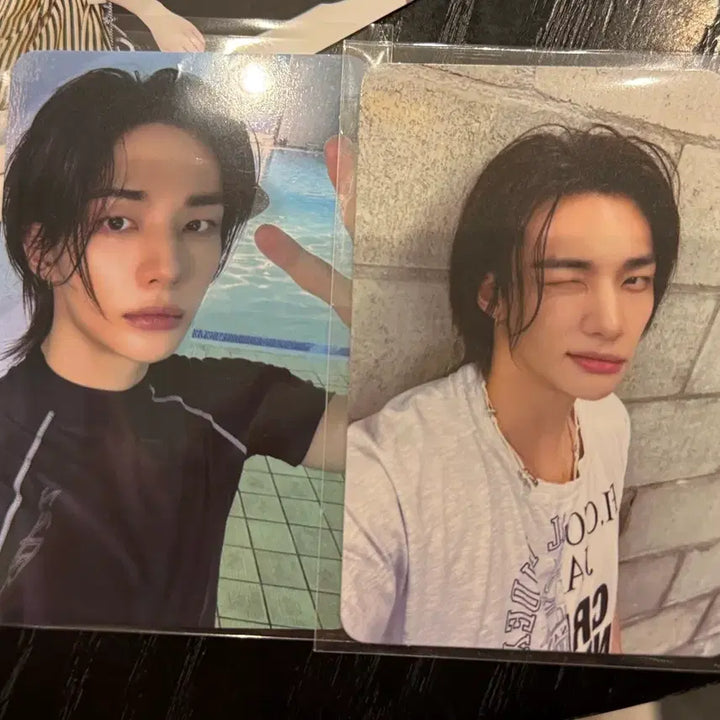 [BUNJANG] This&amp;That Hyunjin Popup Lucky Draw Photocard Bundle Set / 디스앤댓 this&amp;that 현진 공방 포카 팝업 럭드 포토카드 역조공 양산 일괄 양도