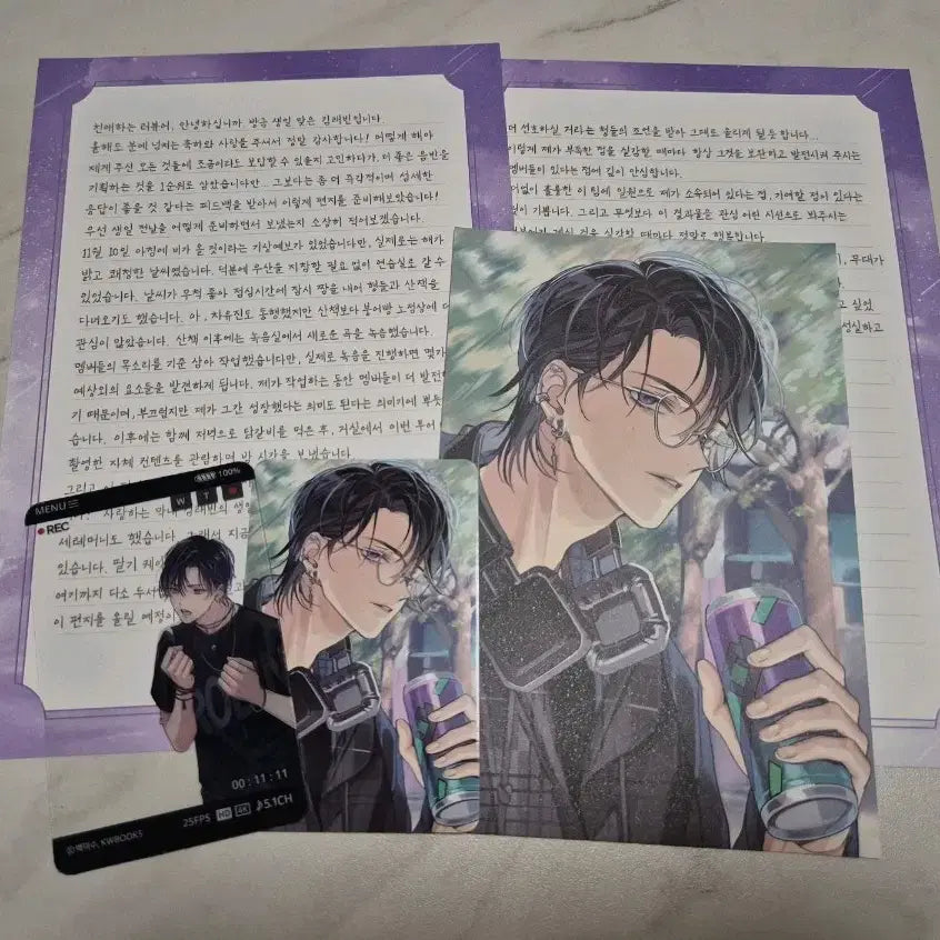 [BUNJANG] Debut or Die (Demutjuk) Hardcover Part 3 Kim Rae-bin Split Set Bundle / 데뷔 못하면 죽는 병 걸림 데못죽 양장본 3부 김래빈 포카 엽서 편지 분철 세트 일괄