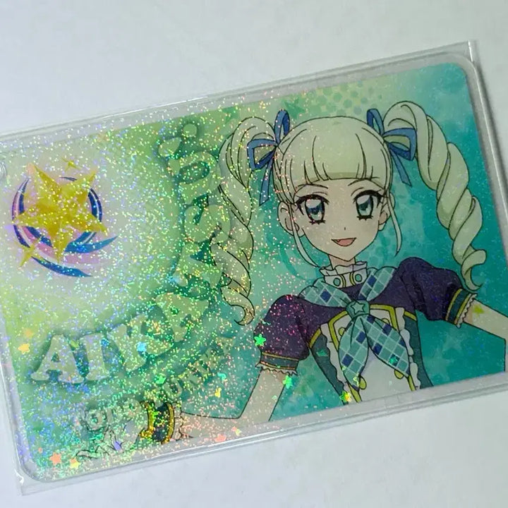 [BUNJANG] Aikatsu Yujika Aoi Acrylic Card / 아이카츠 유리카 아이엠스타 유리 2기 팬증 아크릴 카드