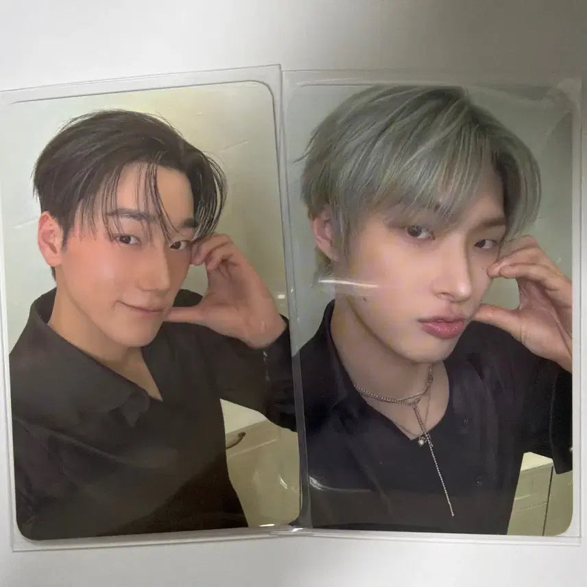[BUNJANG] Ateez Fanmeeting Streaming Photocard Bundle Set (San, Mingi) / Ateez 에이티즈 프롬 팬미팅 스트리밍 포토카드 일괄