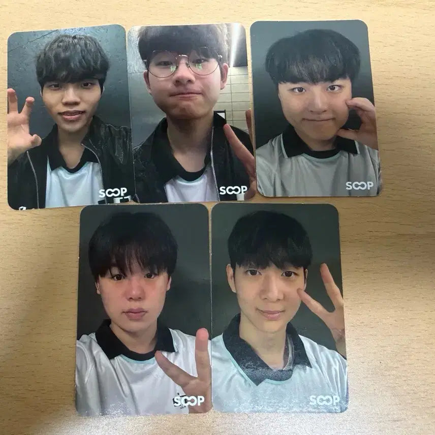[BUNJANG] SOOP x Dplus KIA Collaboration Photocard Full Set of 5 / SOOP x Dplus KIA 콜라보 포토카드 5종 풀세트